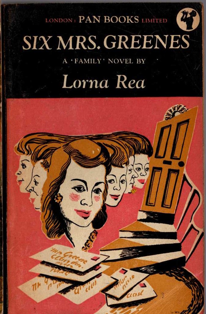 Lorna Rea  SIX MRS. GREENES front book cover image