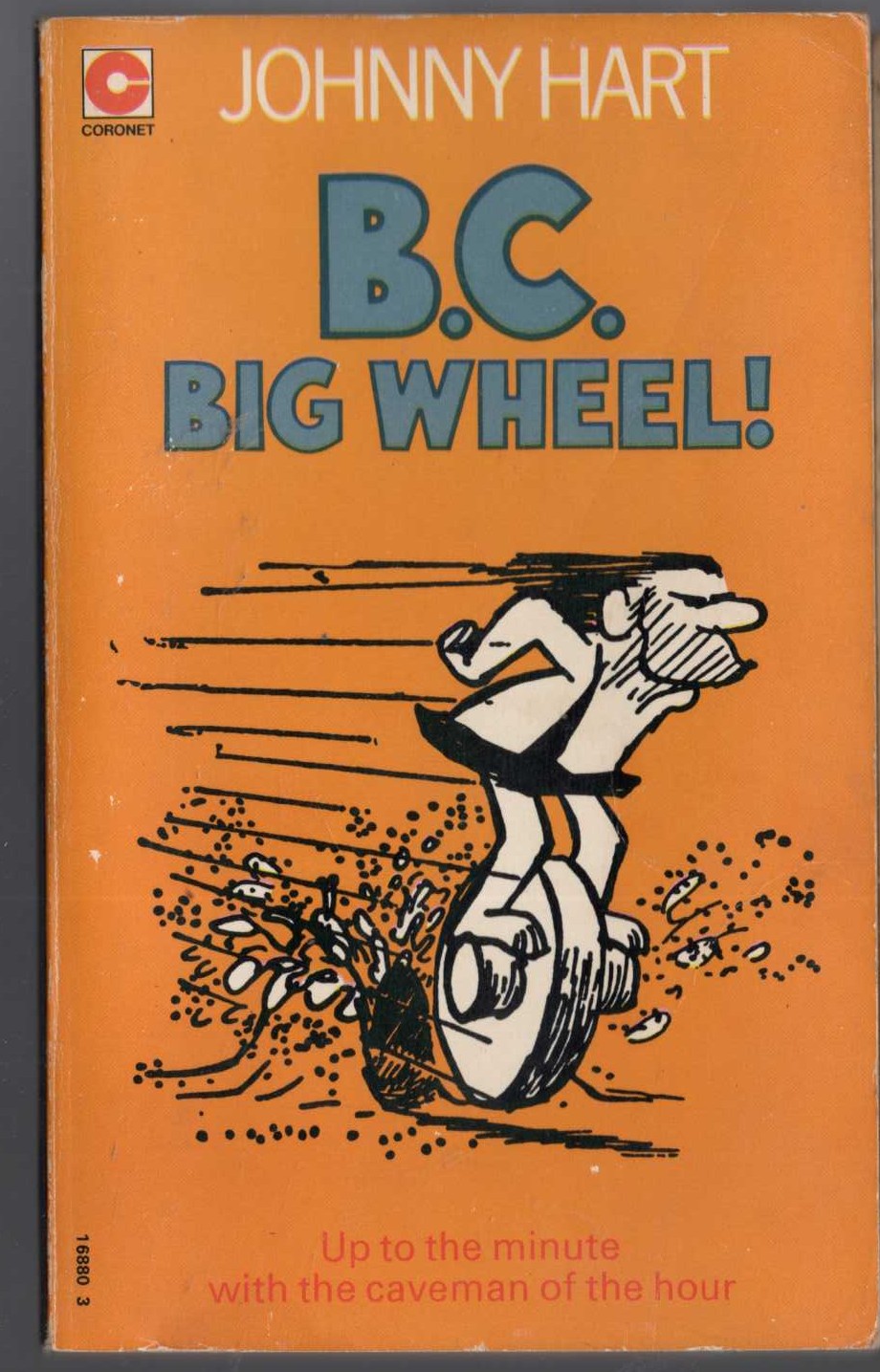 Johnny Hart  B.C. BIG WHEEL! front book cover image