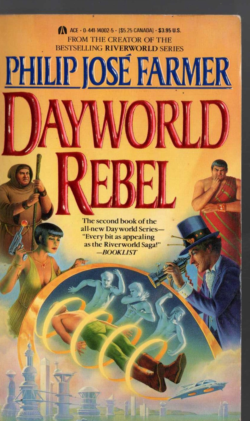 Philip Jose Farmer  DAYWORLD REBEL front book cover image