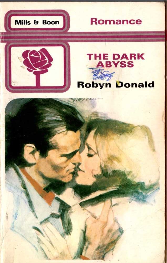 Robyn Donald  THE DARK ABYSS front book cover image