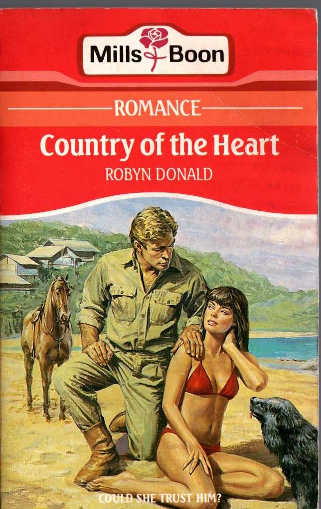 Robyn Donald  COUNTRY OF THE HEART front book cover image