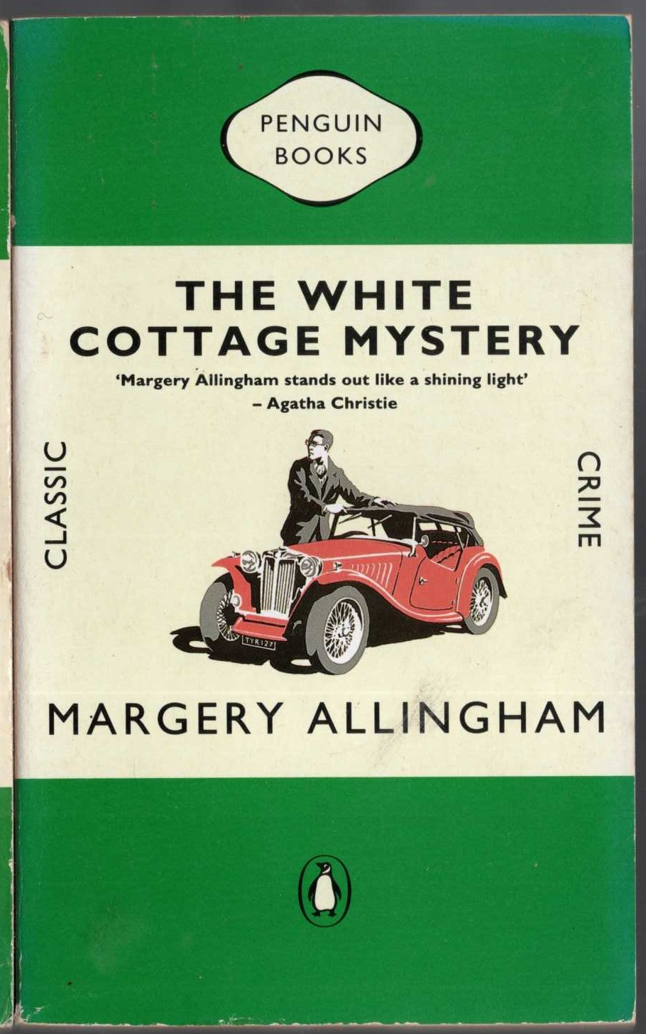 Margery Allingham  THE WHITE COTTAGE MYSTERY front book cover image