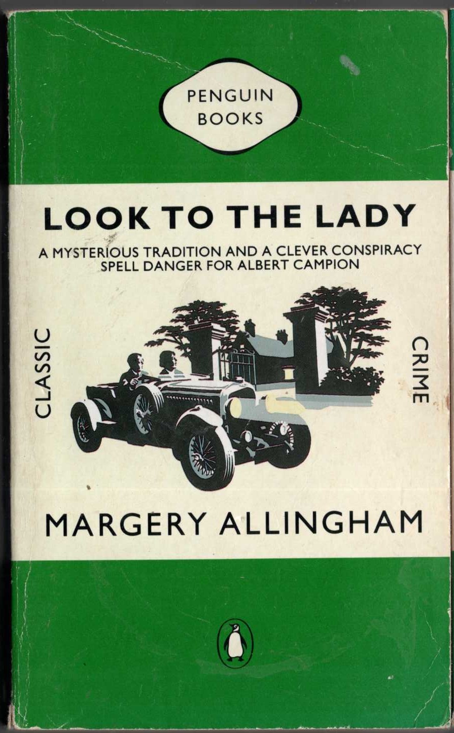 Margery Allingham  LOOK TO THE LADY front book cover image
