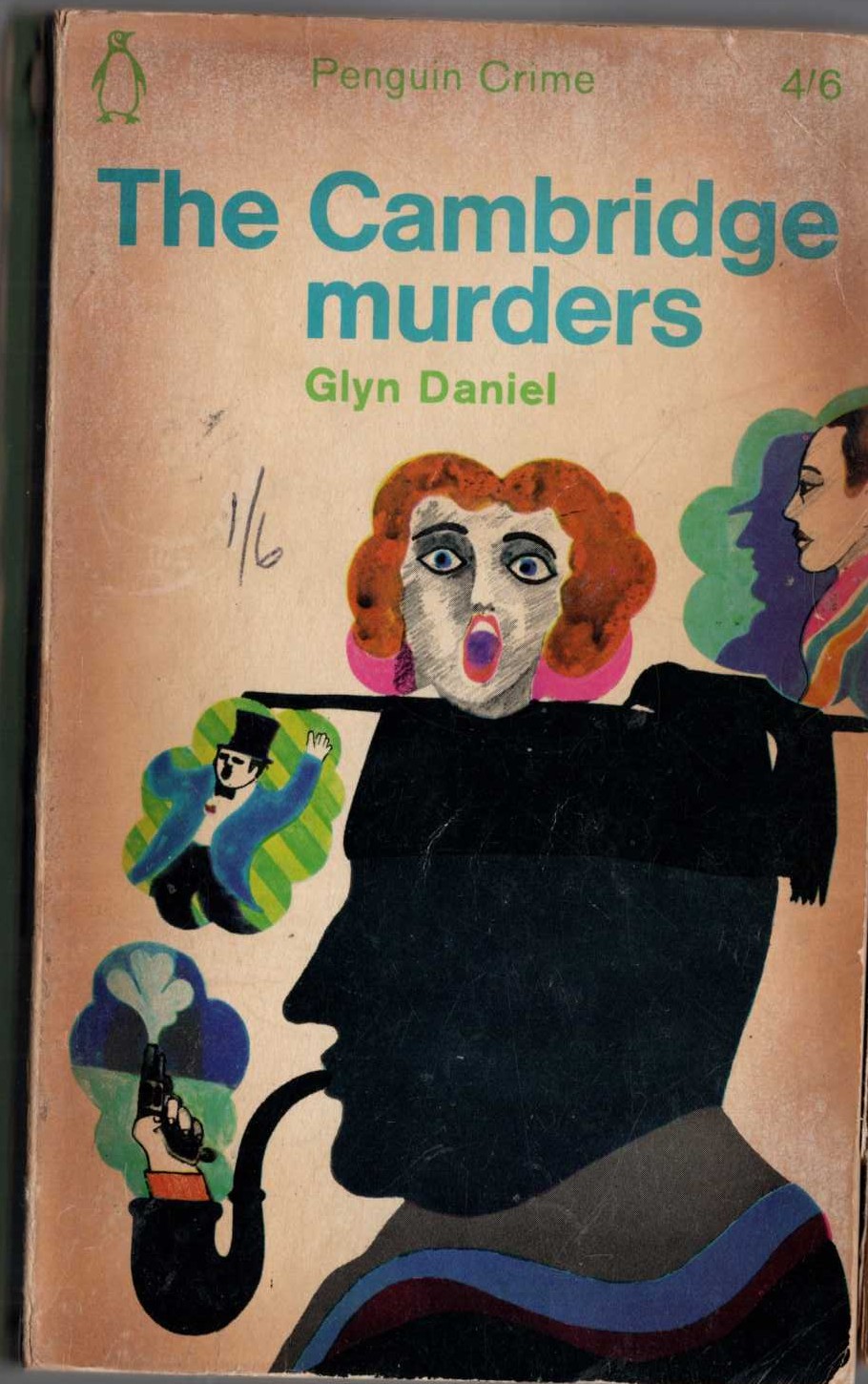 Glyn Daniel  THE CAMBRIDGE MURDERS front book cover image