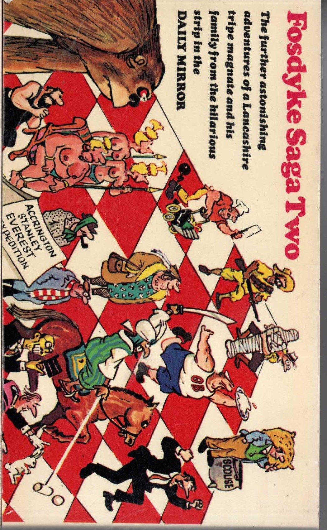 Bill Tidy  FOSDYKE SAGA TWO magnified rear book cover image
