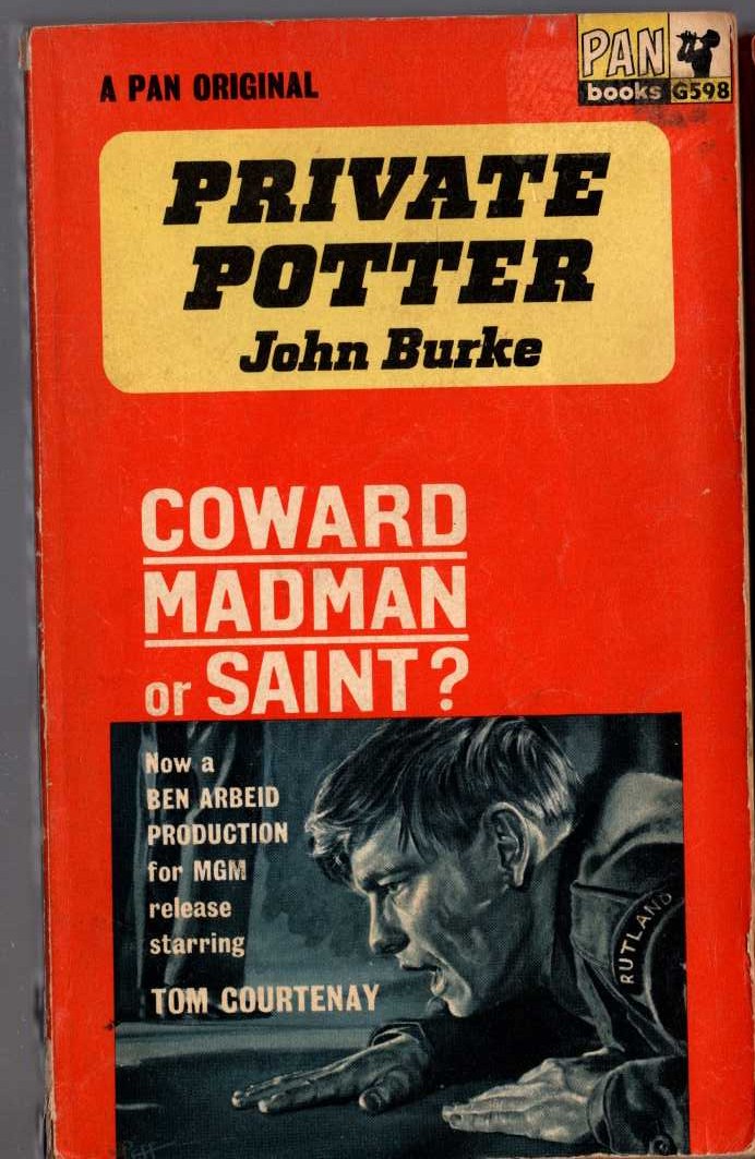 John Burke  PRIVATE POTTER (TV tie-in) front book cover image