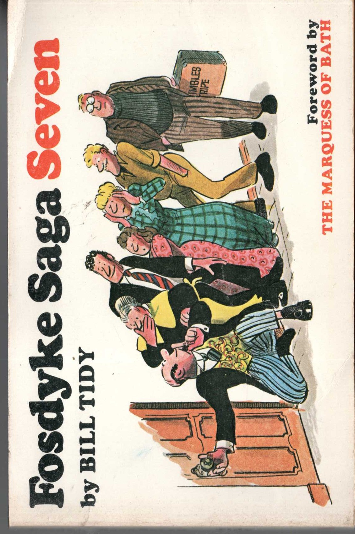 Bill Tidy  FOSDYKE SAGA SEVEN front book cover image