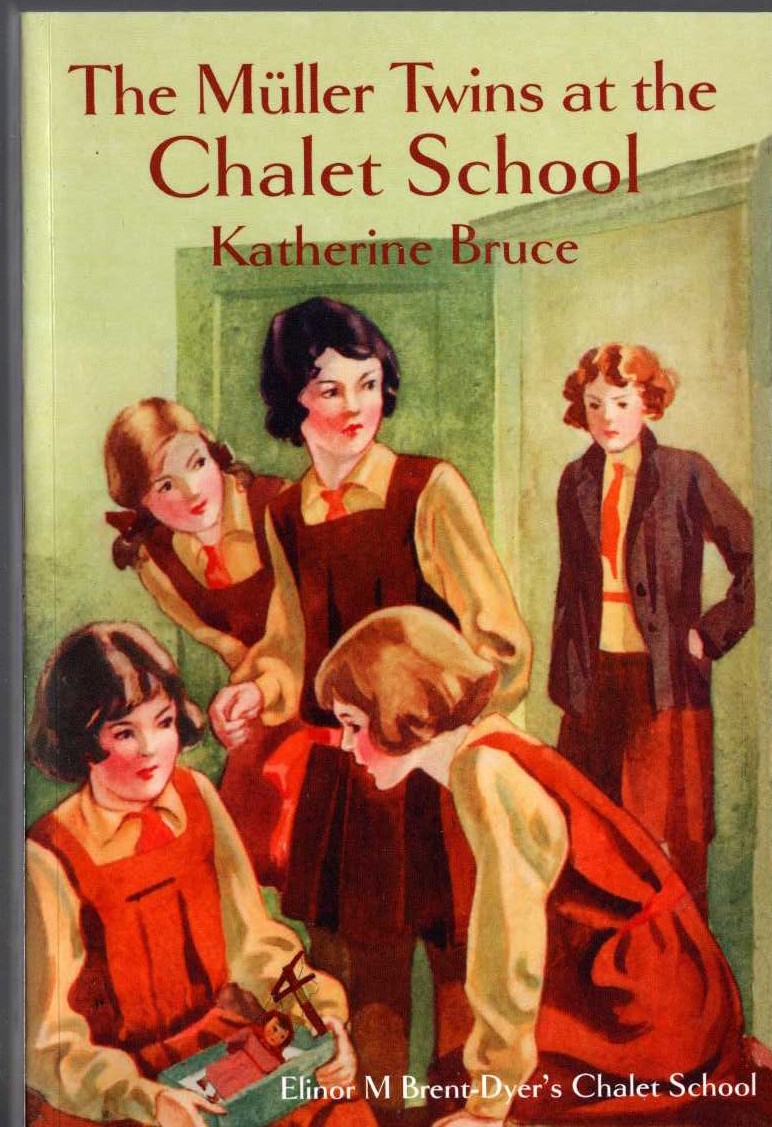 (Katherine Bruce) THE MULLER TWINS AT THE CHALET SCHOOL front book cover image