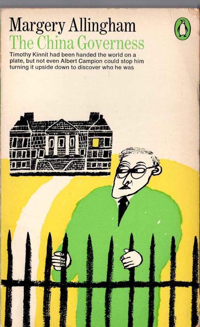 Margery Allingham  THE CHINA GOVERNESS front book cover image