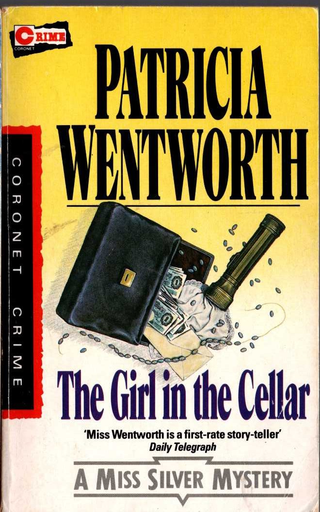 Patricia Wentworth  THE GIRL IN THE CELLAR front book cover image