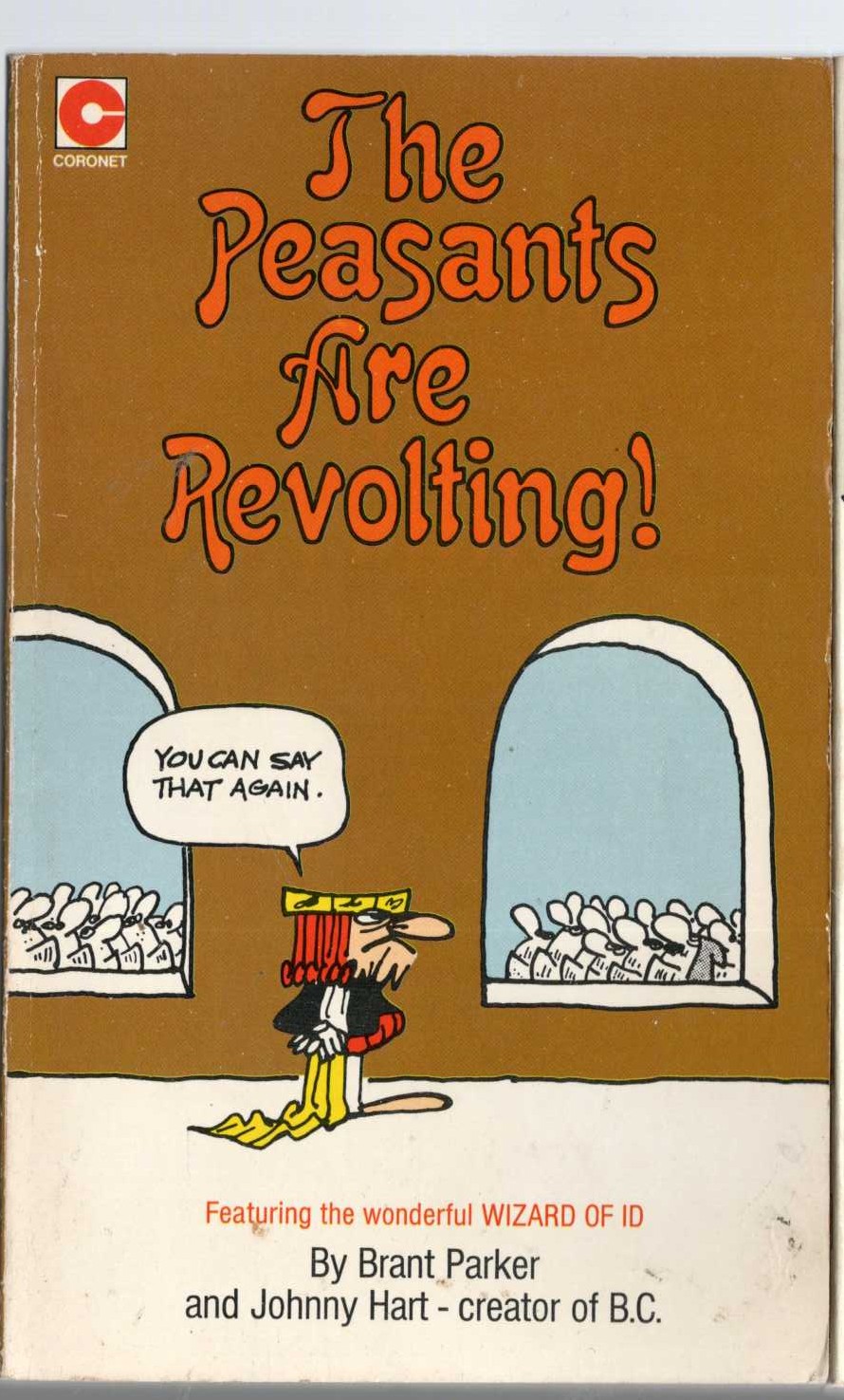 Johnny Hart  THE PEASANTS ARE REVOLTING! front book cover image