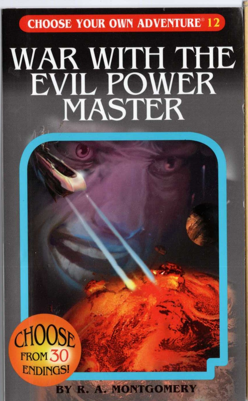 K.A. Montgomery  12: WAR WITH THE EVIL POWER MASTER front book cover image
