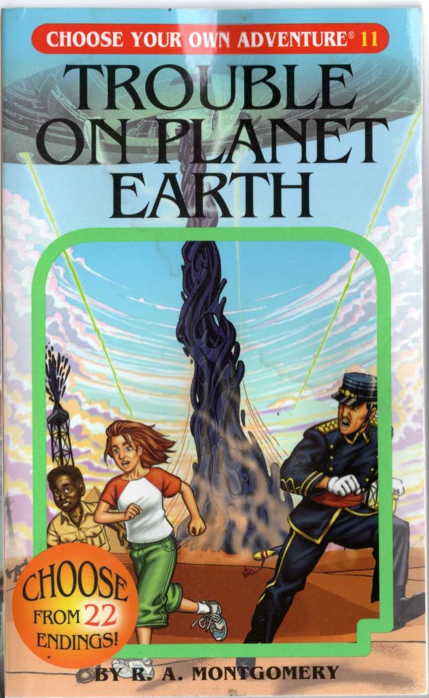 K.A. Montgomery  11: TROUBLE ON PLANET EARTH front book cover image