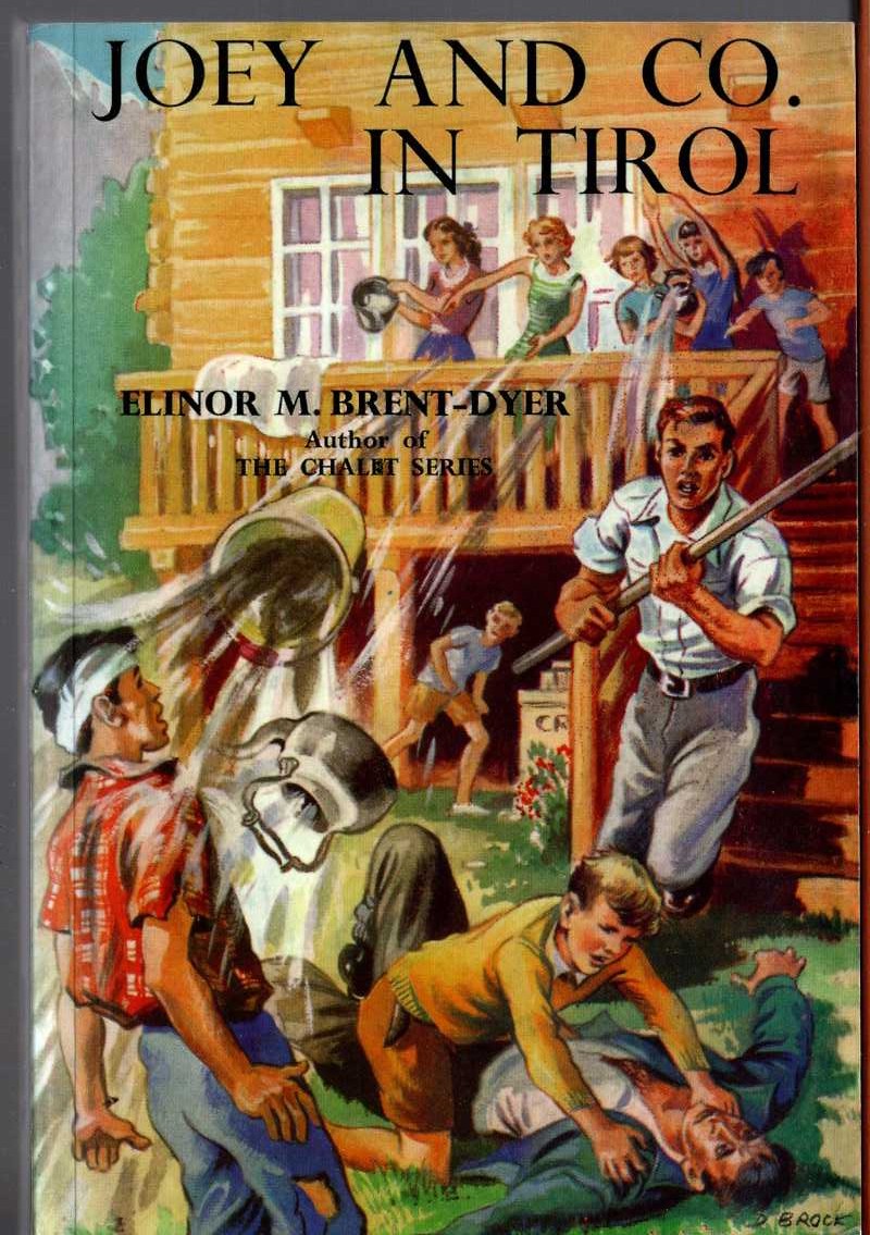 Elinor M. Brent-Dyer  JOEY AND CO. IN TIROL front book cover image