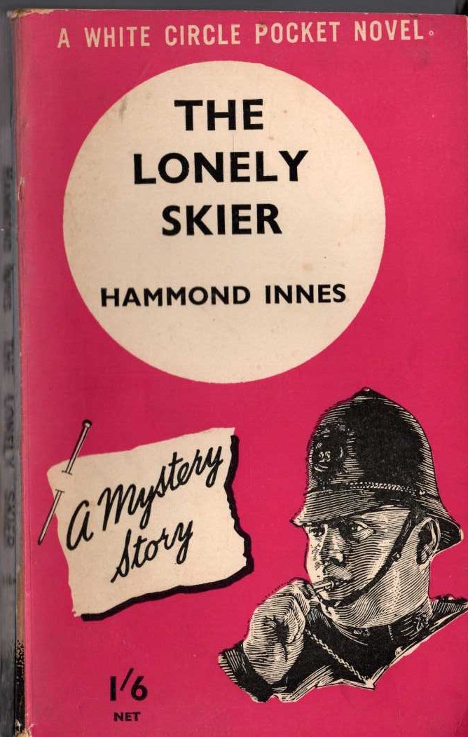 Hammond Innes  THE LONELY SKIER front book cover image