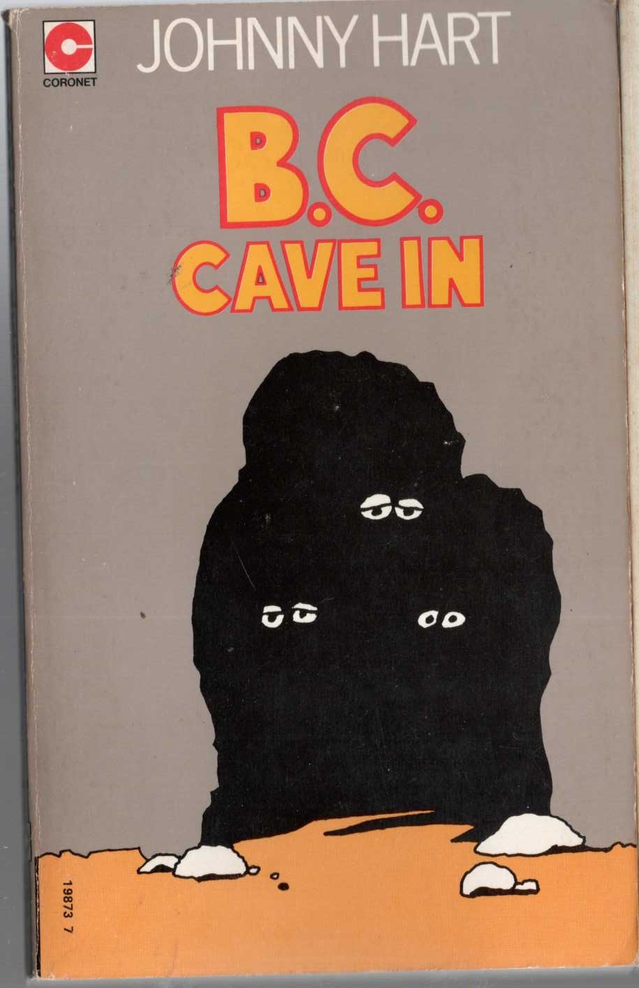 Johnny Hart  B.C. CAVE IN front book cover image