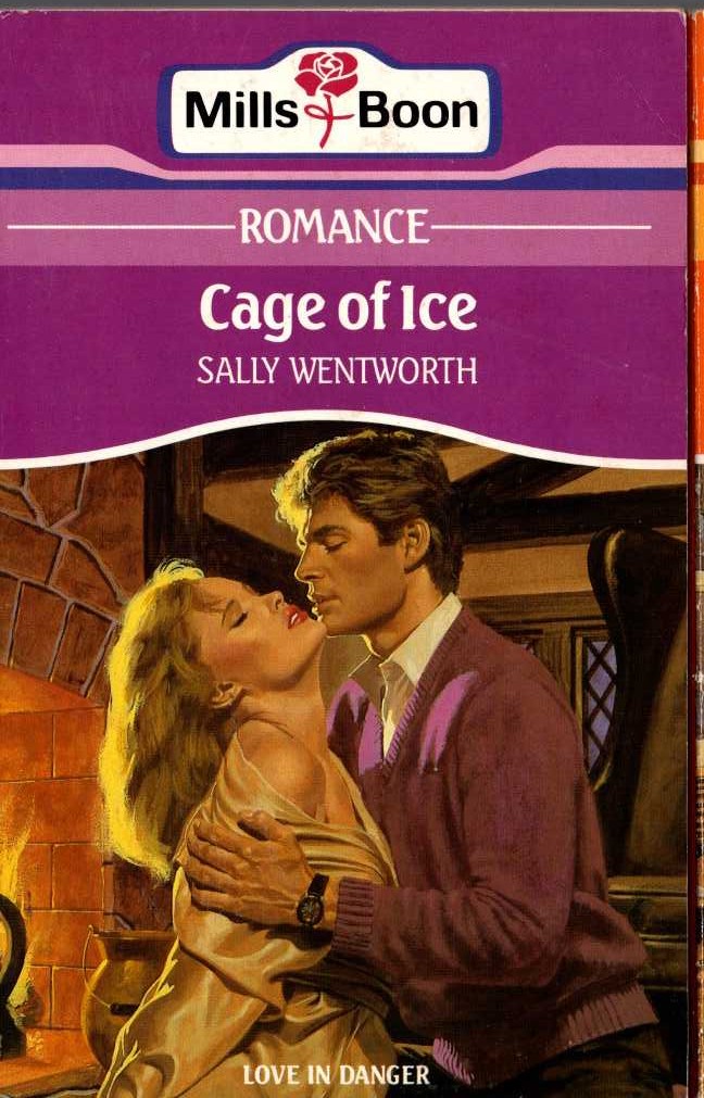 Sally Wentworth  CAGE OF ICE front book cover image