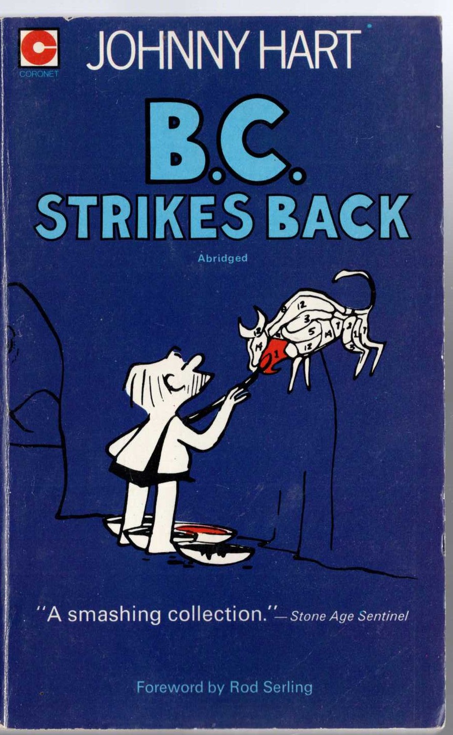 Johnny Hart  B.C. STRIKES BACK front book cover image