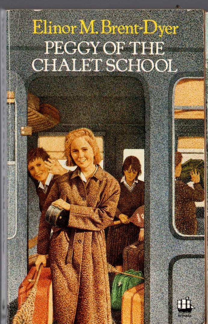 Elinor M. Brent-Dyer  PEGGY OF THE CHALET SCHOOL front book cover image