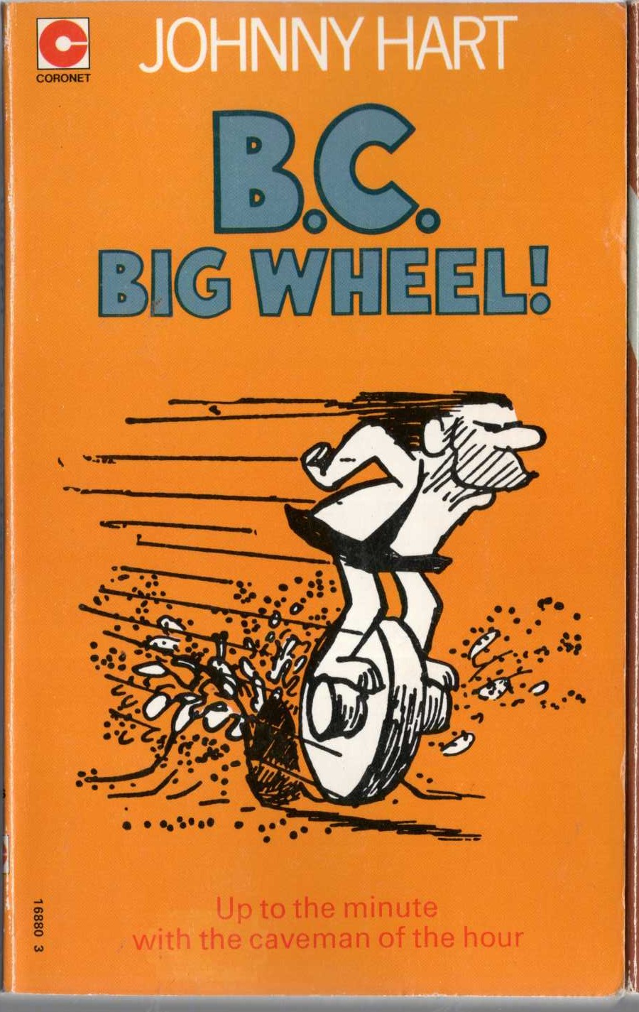Johnny Hart  B.C. BIG WHEEL! front book cover image