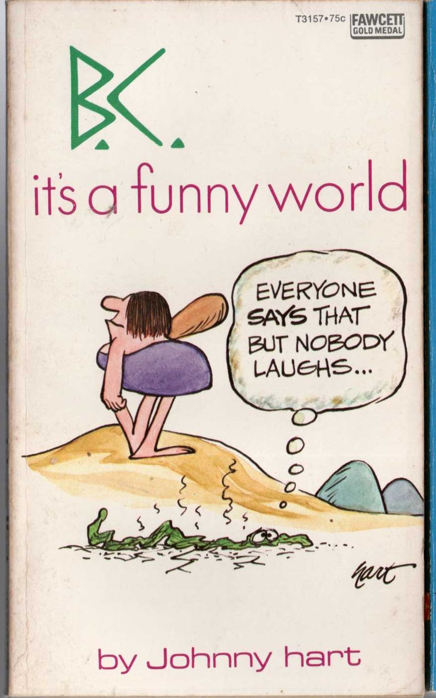 Johnny Hart  B.C. IT'S A FUNNY WORLD front book cover image