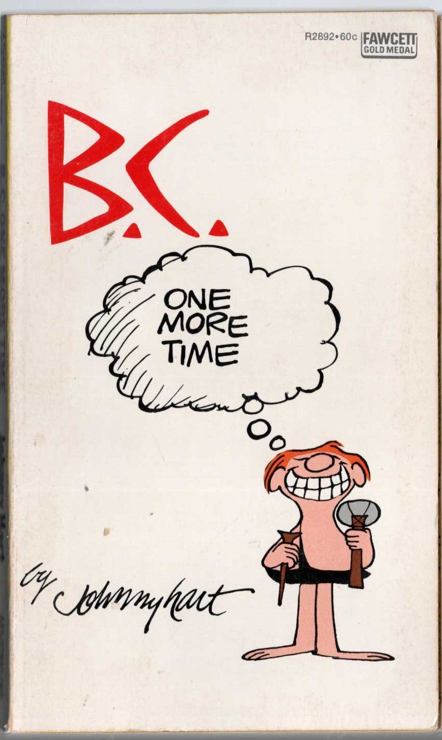Johnny Hart  B.C. ONE MORE TIME front book cover image