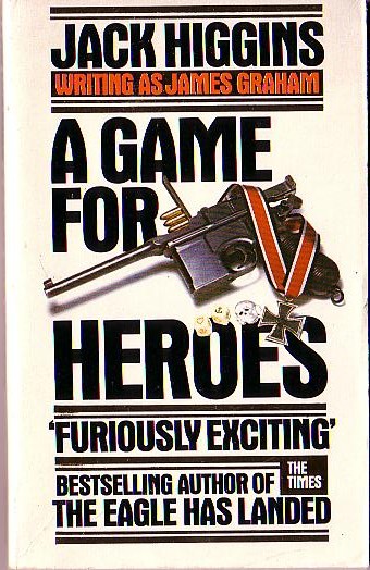 James Graham  A GAME FOR HEROES front book cover image