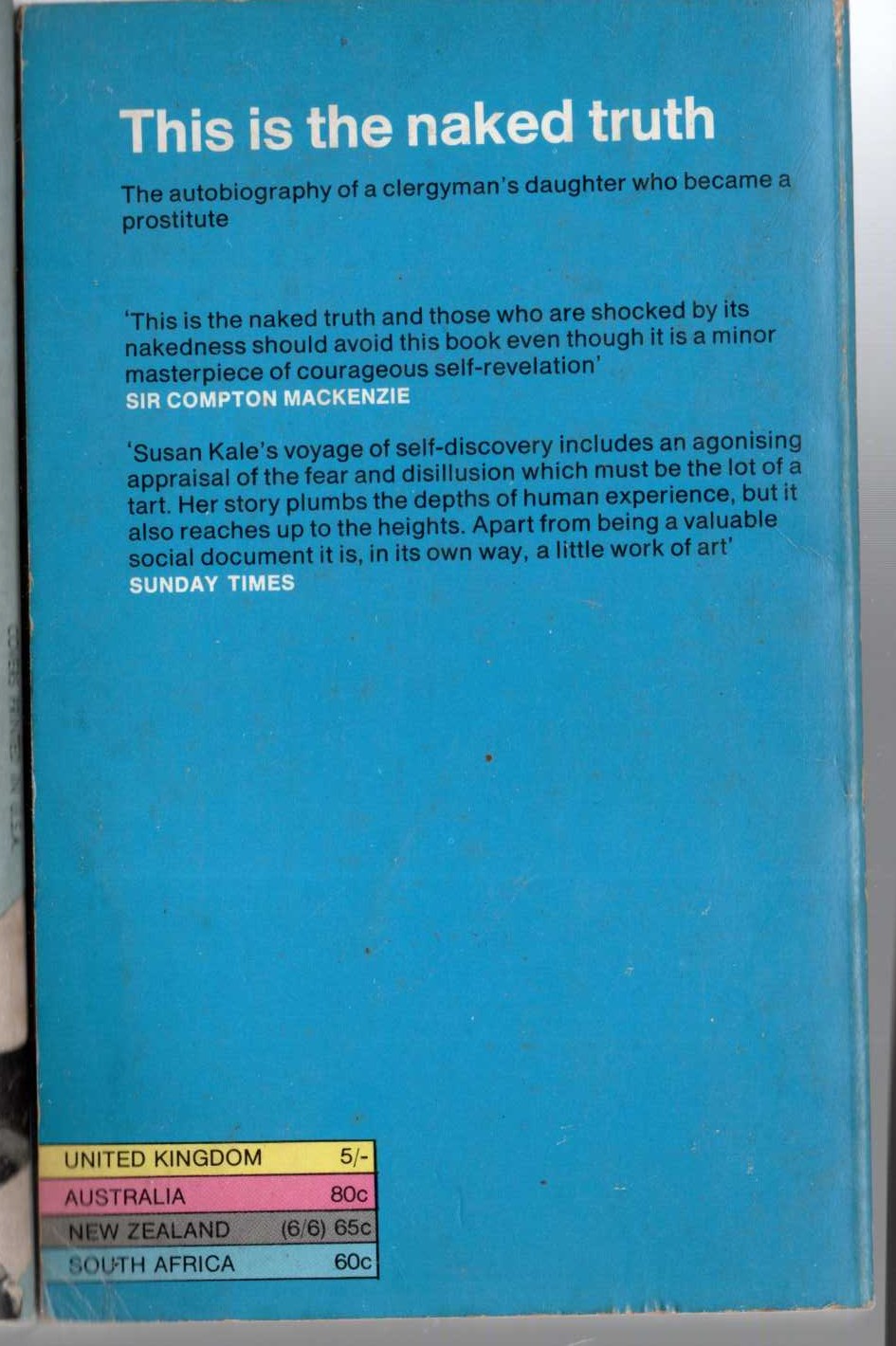 Susan Kale  THE FIRE ESCAPE magnified rear book cover image