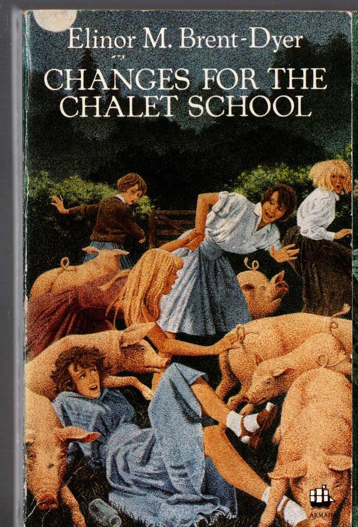 Elinor M. Brent-Dyer  CHANGES FOR THE CHALET SCHOOL front book cover image