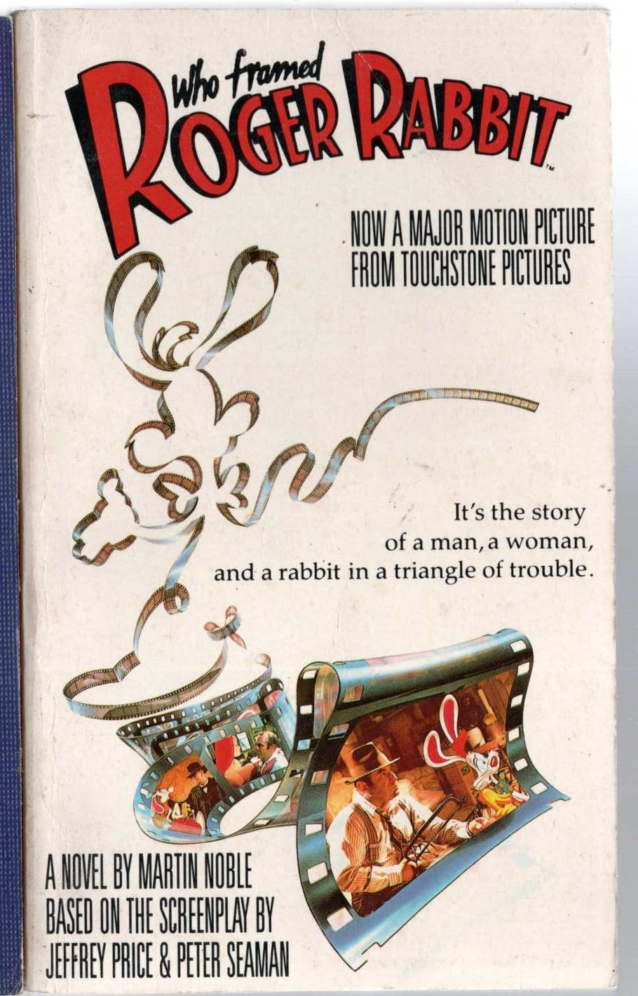 Martin Noble  WHO FRAMED ROGER RABBIT front book cover image
