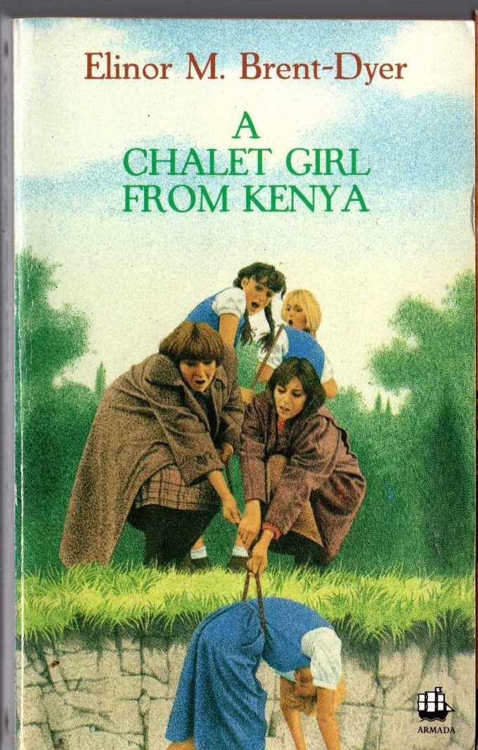 Elinor M. Brent-Dyer  A CHALET GIRL FROM KENYA front book cover image