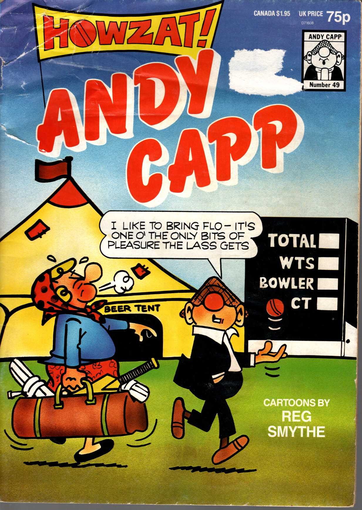 Reg Smythe  HOWZAT, ANDY CAPP front book cover image