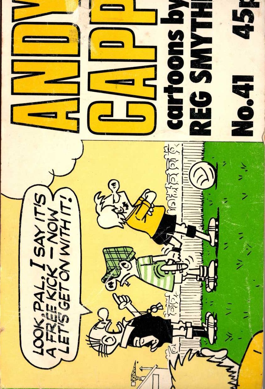 Reg Smythe  ANDY CAPP No.41 front book cover image