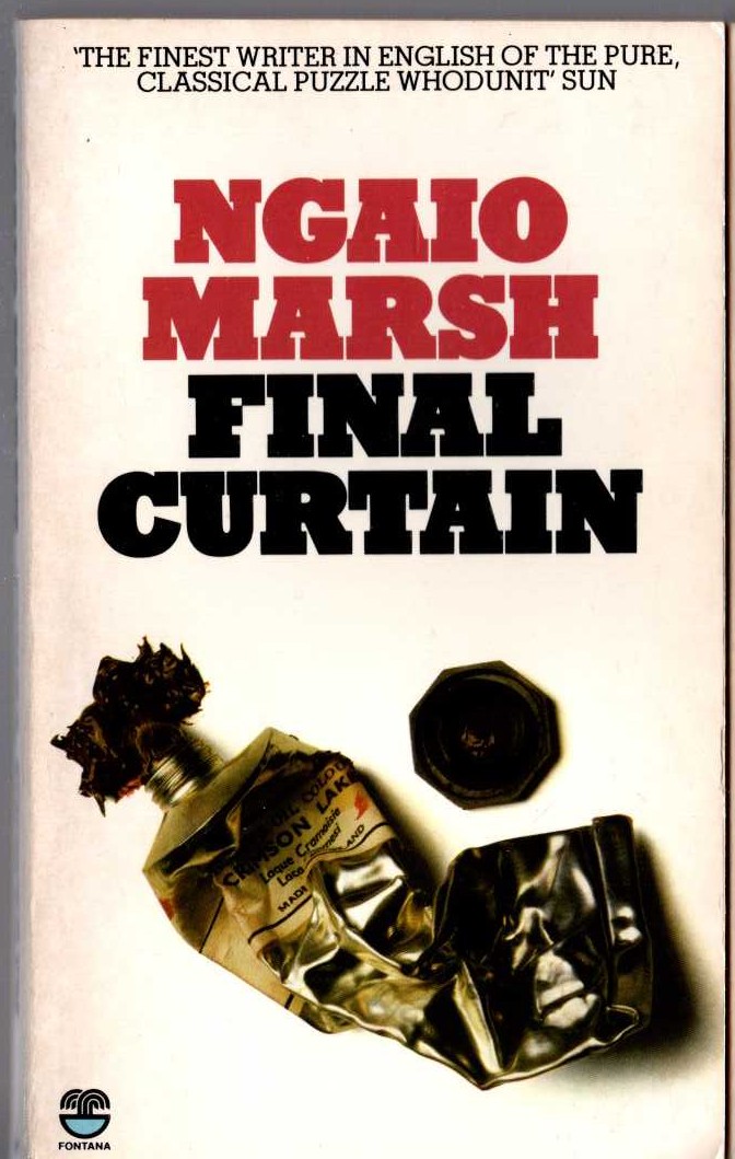Ngaio Marsh  FINAL CURTAIN front book cover image