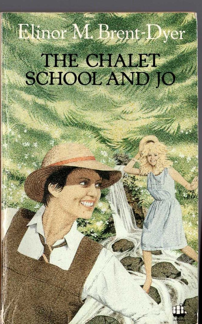 Elinor M. Brent-Dyer  THE CHALET SCHOOL AND JO front book cover image