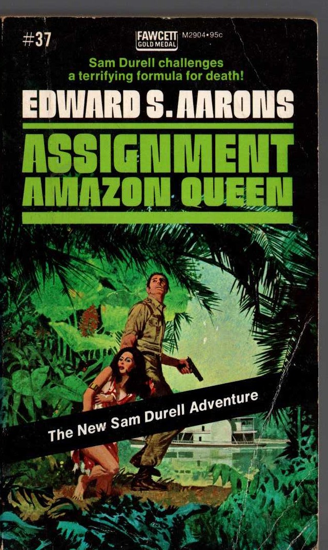 Edward S. Aarons  ASSIGNMENT AMAZON QUEEN front book cover image