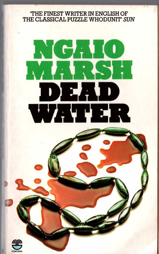 Ngaio Marsh  DEAD WATER front book cover image