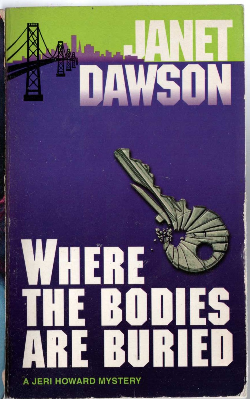Janet Dawson  WHERE THE BODIES ARE BURIED front book cover image