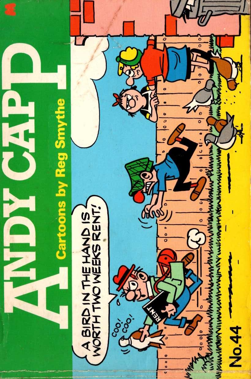 Reg Smythe  ANDY CAPP No.44 front book cover image