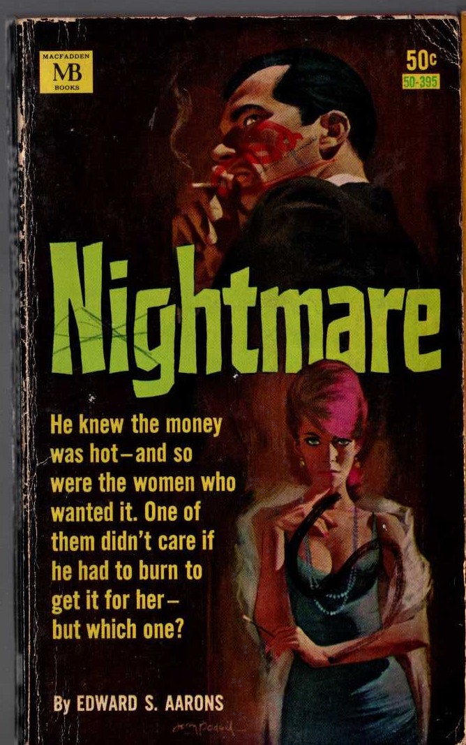 Edward S. Aarons  NIGHTMARE front book cover image