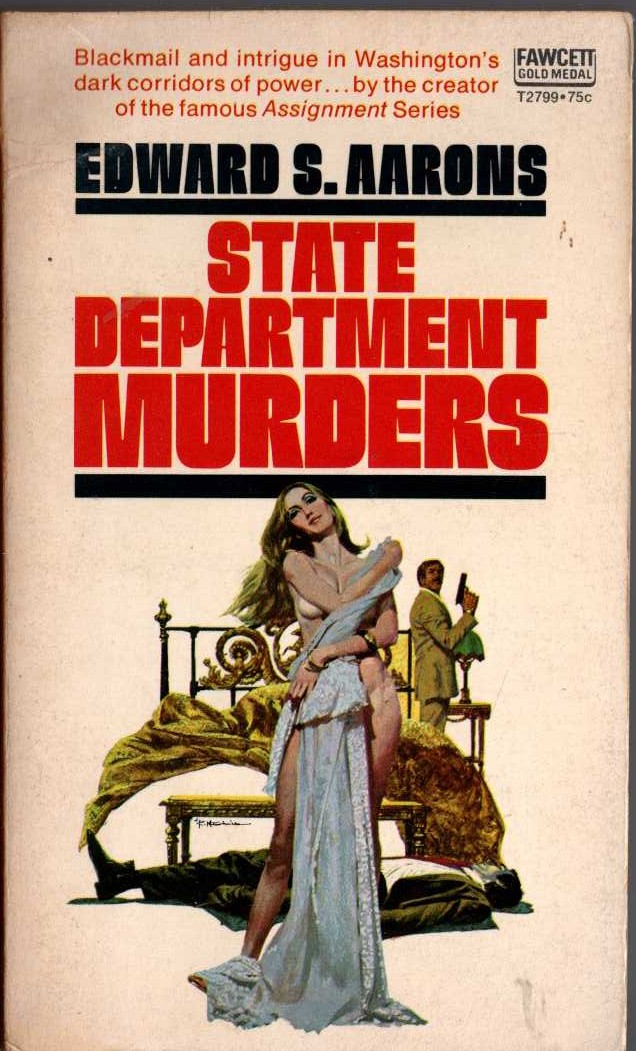 Edward S. Aarons  STATE DEPARTMENT MURDERS front book cover image