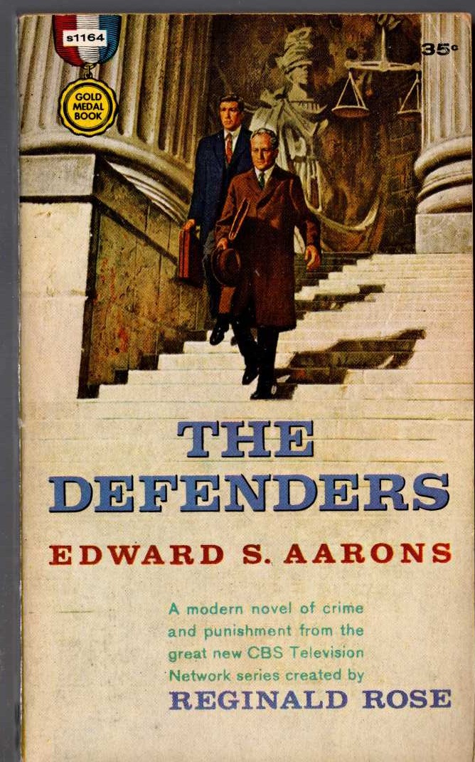 Edward S. Aarons  THE DEFENDERS front book cover image