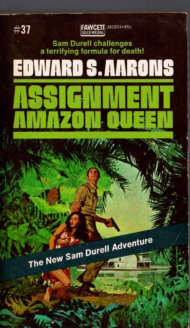 Edward S. Aarons  ASSIGNMENT AMAZON QUEEN front book cover image