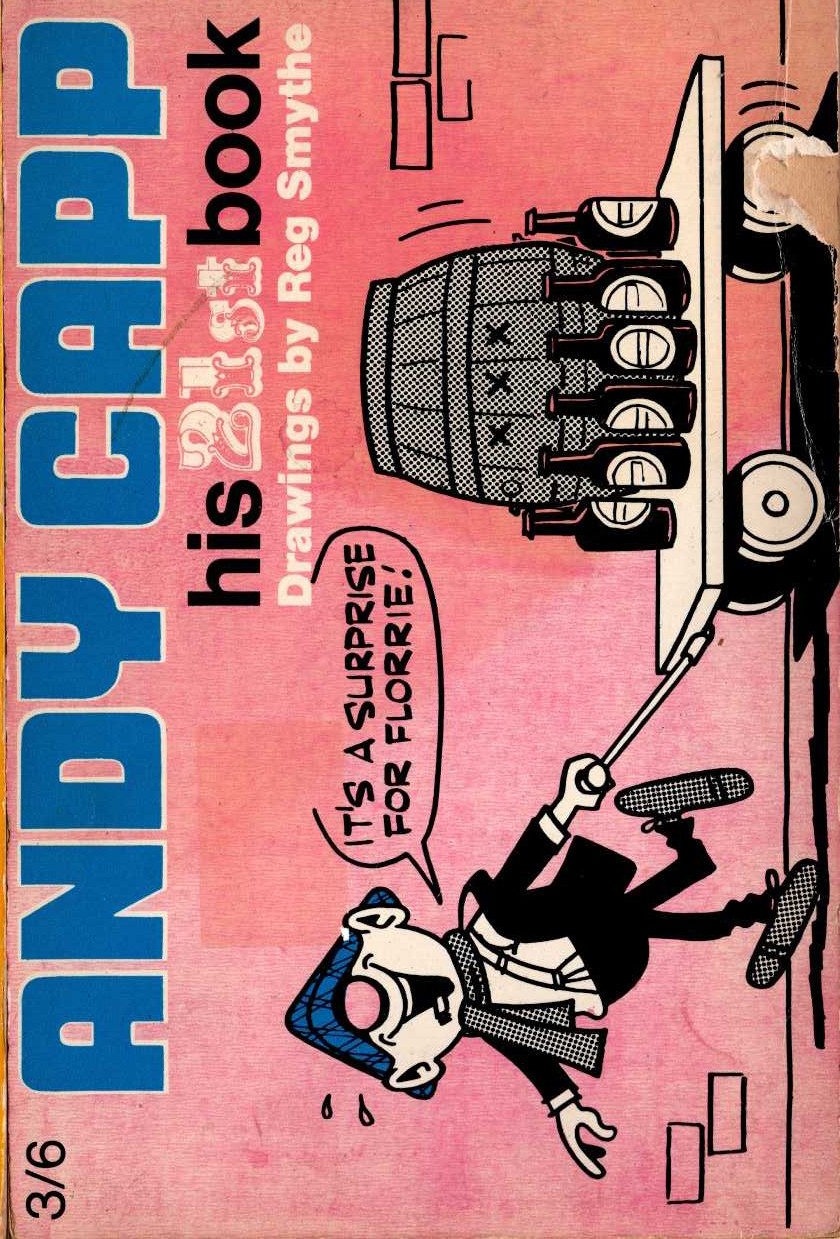 Reg Smythe  ANDY CAPP No.21 front book cover image