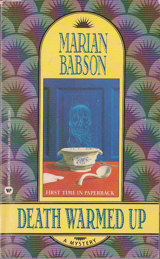 Marian Babson  DEATH WARMED UP front book cover image