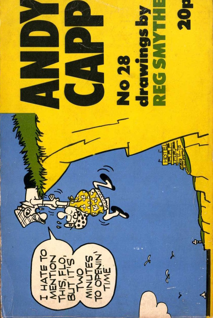 Reg Smythe  ANDY CAPP No.28 front book cover image