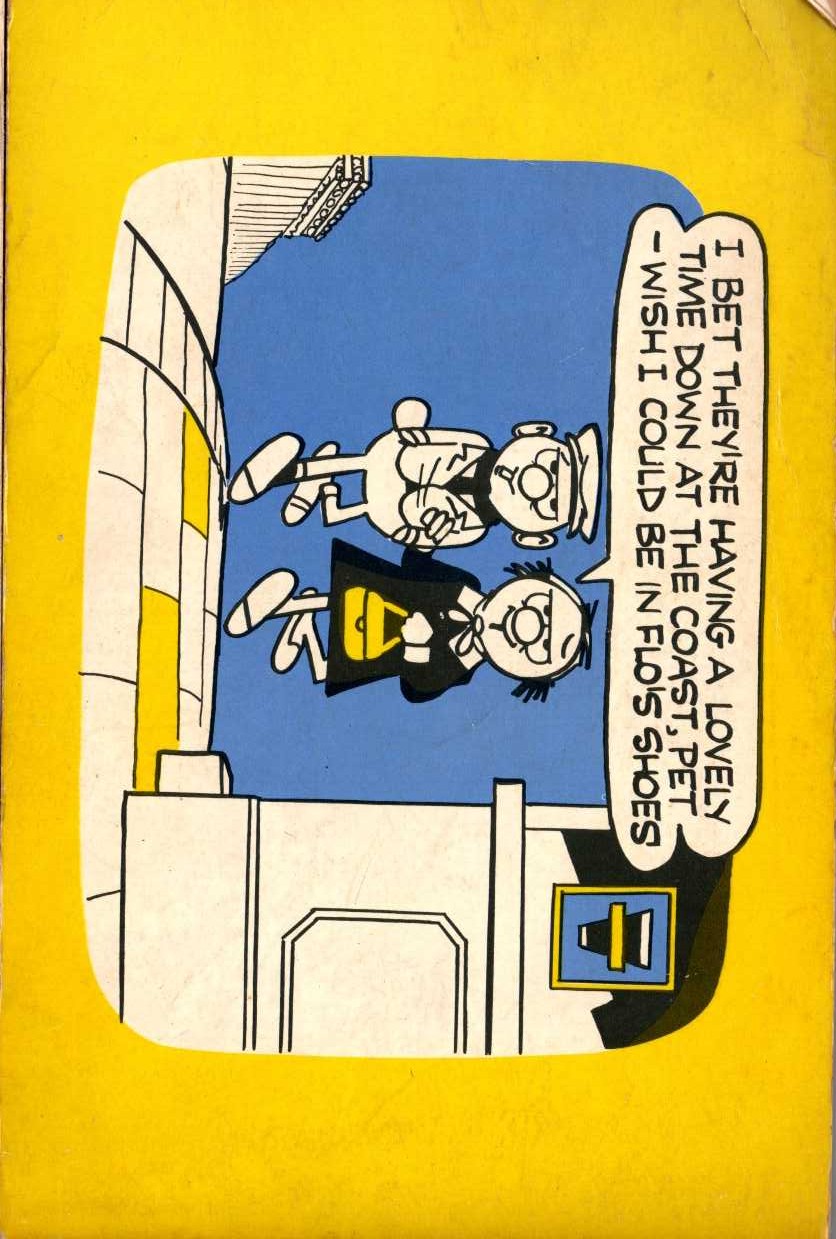 Reg Smythe  ANDY CAPP No.28 magnified rear book cover image