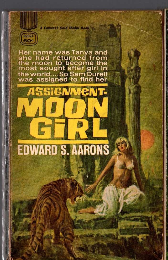 Edward S. Aarons  ASSIGNMENT MOON GIRL front book cover image