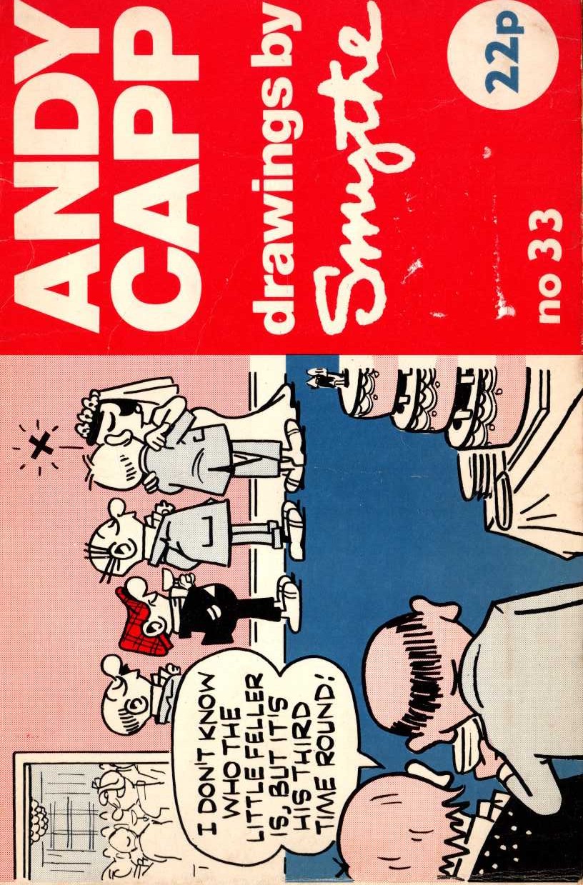 Reg Smythe  ANDY CAPP No.33 front book cover image
