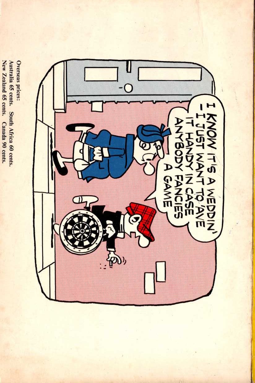 Reg Smythe  ANDY CAPP No.33 magnified rear book cover image